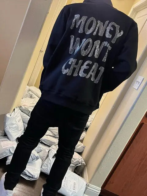 Money don't cheat hoodie