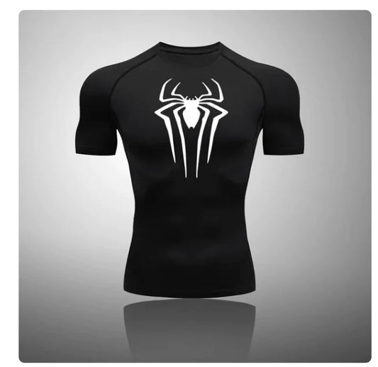 Spiderman compression tee